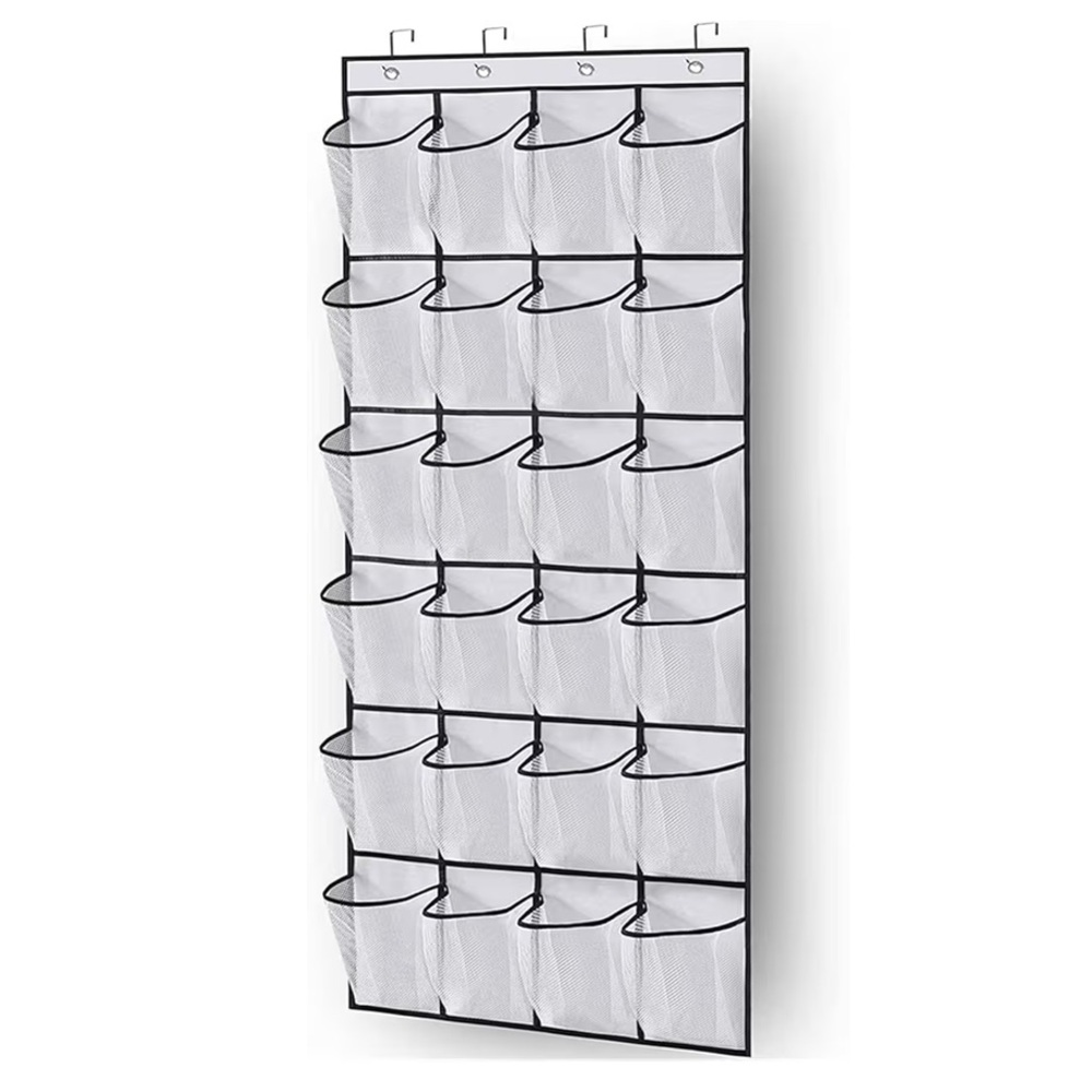 Over-the-Door 24-Pocket Shoe Organizer